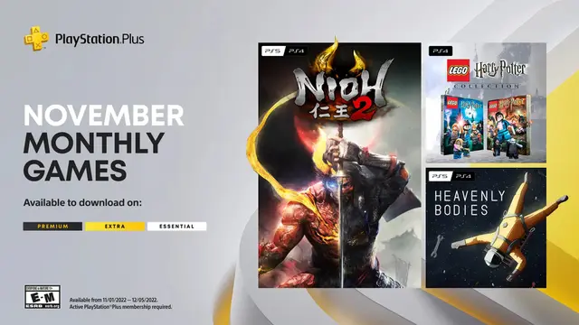 PS Plus November 2022