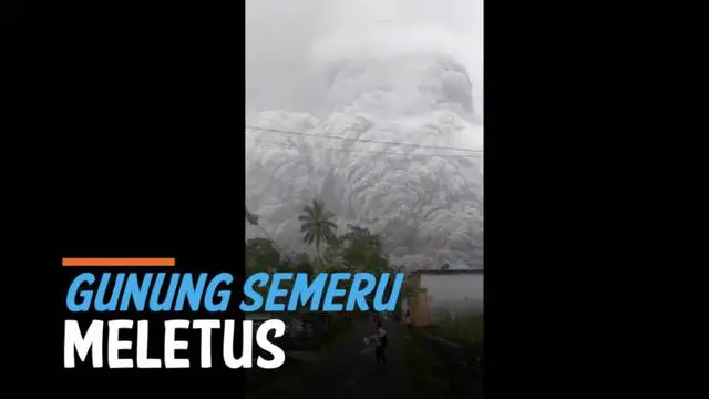 Letusan Gunung Merapi Sabtu (4/12) memutus sejumlah akses jalan warga. Salah satunya akses jalan Lumajang-Malang yang terputus akibat jembatan ambruk.