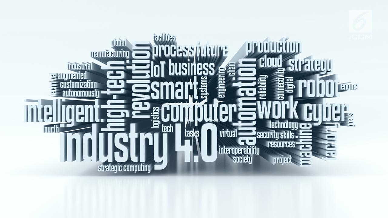 Ilustrasi industri 4.0