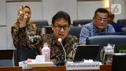 Rapat juga membahas perkembangan persiapan pelaksanaan Peraturan Presiden Nomor 59 Tahun 2024 tentang Perubahan Ketiga atas Peraturan Presiden Nomor 82 Tahun 2018 tentang Jaminan Kesehatan. (Liputan6.com/Angga Yuniar)