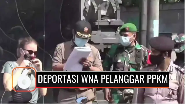 VIDEO: Kemenkumham Bali: WNA Langgar PPKM Darurat Akan Diberi Sanksi Deportasi