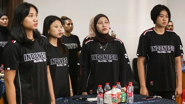 Bidik Empat Besar Piala AVC Putri 2026, Timnas Voli Putri Indonesia Resmi Dilepas