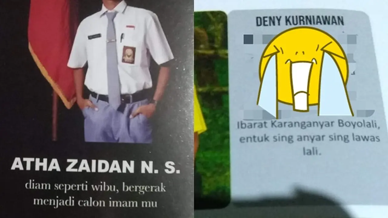6 Kesan Pesan Buku Tahunan Siswa Tentang Cinta Ini Bikin Senyum