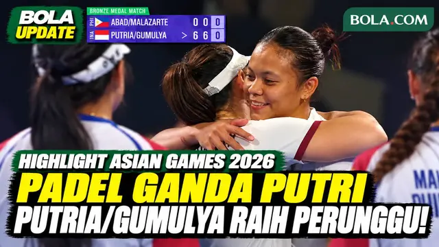 Highlight Padel Putri Indonesia Raih Perunggu, Novela Putria/Beatrice Gumulya Menang 2-0