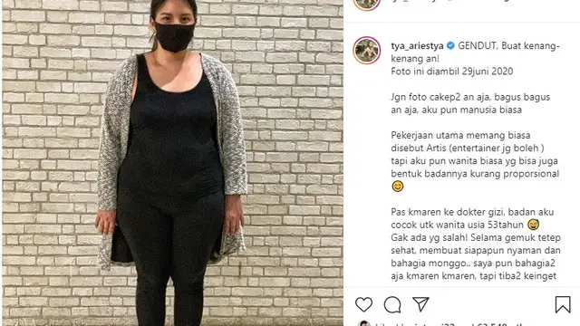 Tya Ariestya (Foto: Instagram/@tya_ariestya)