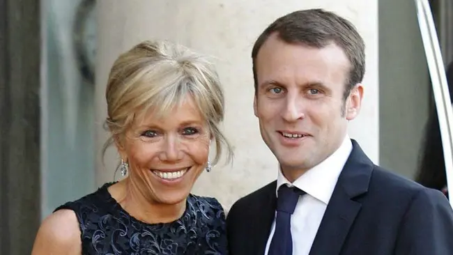 Emmanuel Macron dan Brigitte. (Sumber linternaute.com)