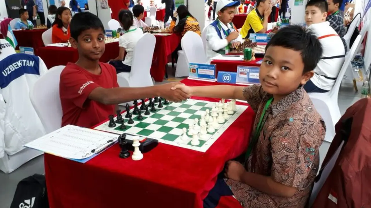 Umur 10 Tahun, Aditya Raih Medali di Kejuaraan Catur Pelajar Asia