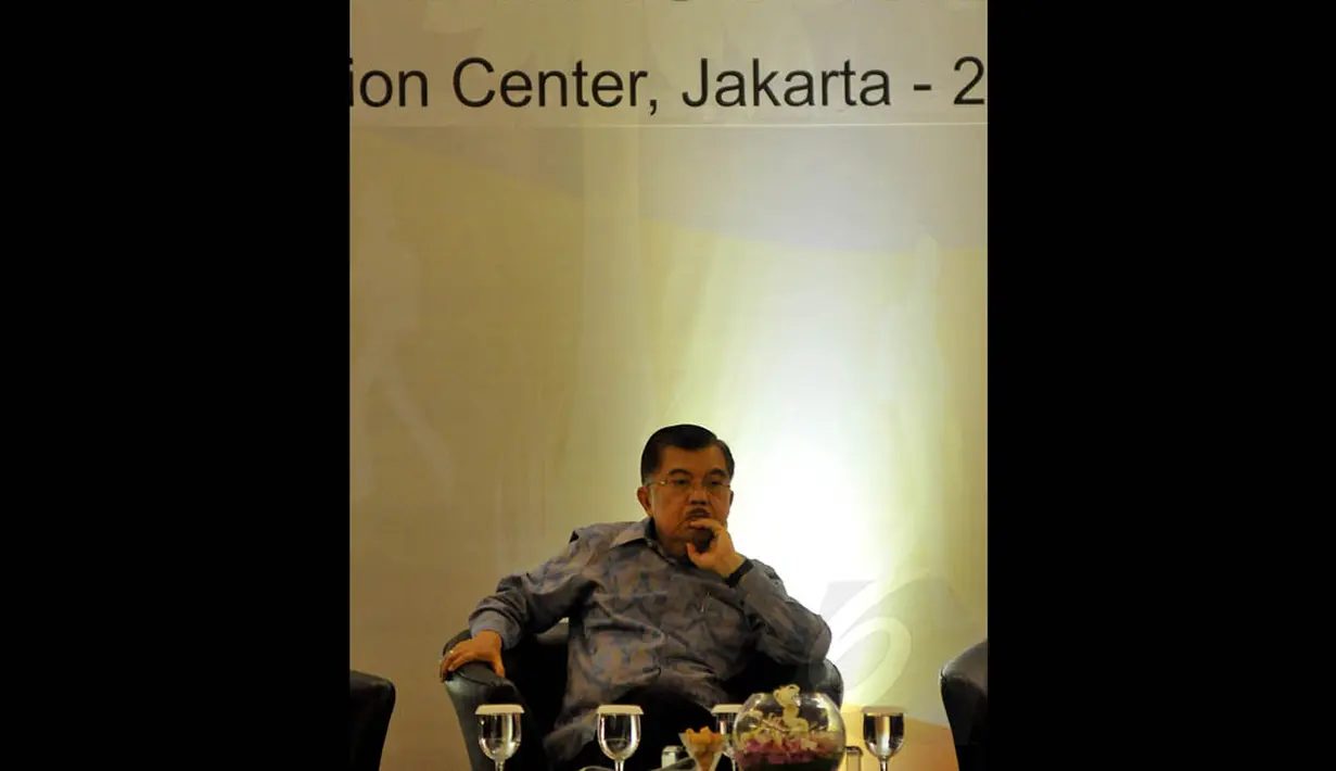 JK berjanji akan kembali menghidupkan program 1.000 rusun atau program 1.000 tower yang pernah dicanangkan ketika menjabat sebagai wakil presiden periode 2004-2009, Jakarta, (28/8/14). (Liputan6.com/Johan Tallo)