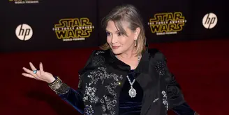 Sungguh mengejutkan jika Carrie Fisher kembali muncul setelah ia meninggal dunia pada bulan Desember 2016 lalu. Bukan di kehidupa nyata, melainkan hadir di film Star Wars ke -9 pada 2019 nanti. (AFP/Bintang.com)