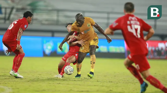 Foto: Imbangi Persija Jakarta, Bhayangkara FC di Jalur Terdepan Perebutkan Posisi Ketiga di Klasemen Akhir BRI Liga 1
