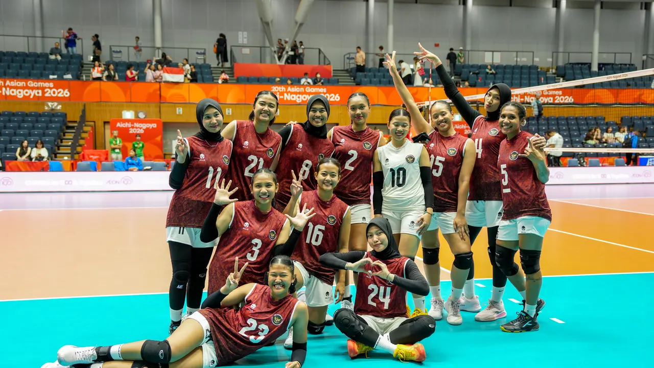 Timnas Voli Putri Indonesia Gebuk Nepal 3-0
