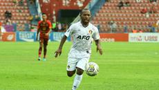 Feri Pahabol menyumbang satu gol kemenangan Persik atas Arema FC dengan skor 2-3 di Stadion PTIK Jakarta, Selasa (28/2/2023). (Bola.com/Gatot Sumitro)