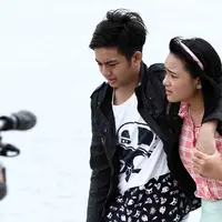 Para pemain sinetron Mermaid in Love terlihat antusias dalam menjalani syuting. Sinetron unggulan SCTV itu kini memasuki season ke duanya, Mermaid in Love 2 Dunia. (Deki Prayoga/Bintang.com)