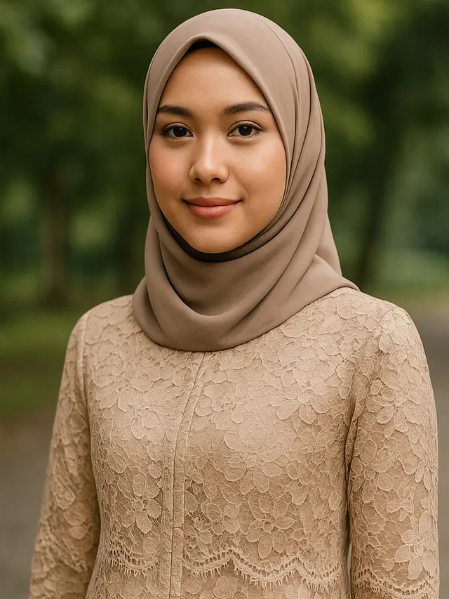 7 Inspirasi Kebaya Brokat Renda untuk Hijab, Punya Syahnaz Sadiqah Curi Perhatian
