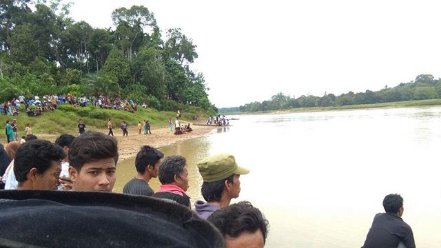 Emak-Emak di Jambi Hilang Diseret Buaya