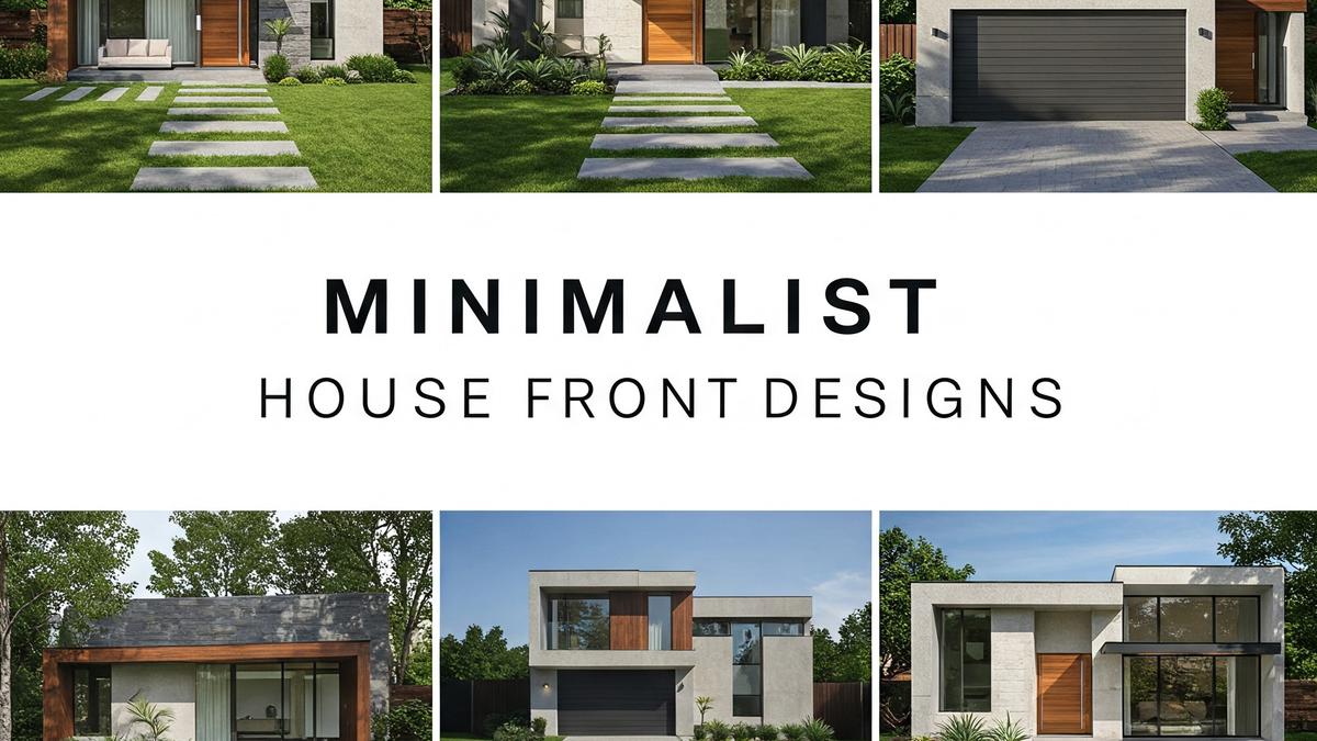 15 Model Depan Rumah Minimalis yang Modern dan Elegan, Estetik Fungsional