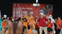 Peringatan Hari Down Syndrome Sedunia ke-12 (Liputan6.com / Akhir Nurul Farida).