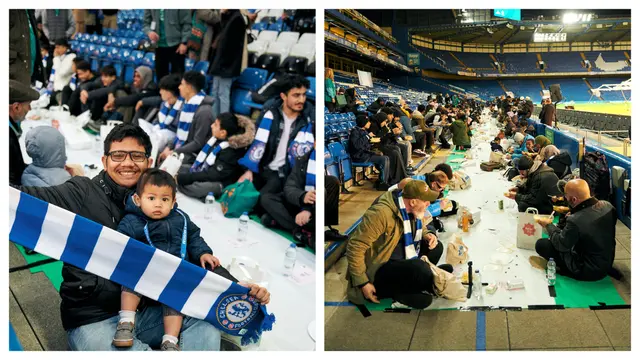 Foto: Melihat Momen Bersejarah saat Chelsea Jadi Klub Pertama Liga Inggris yang Gelar Buka Puasa Bersama di Stamford Bridge