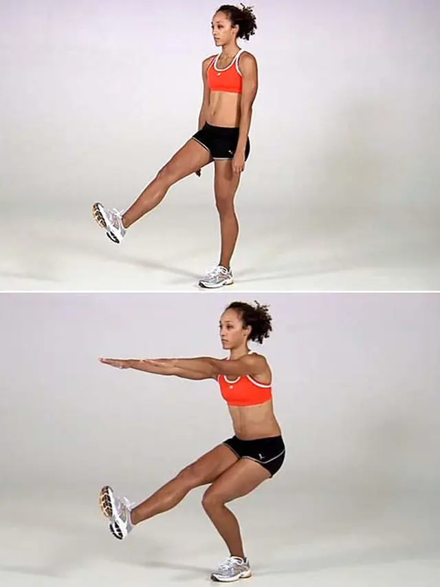 Squat Kaki Tunggal
