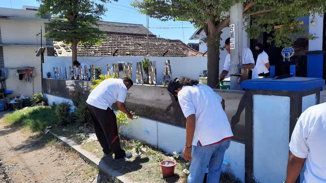 Direktorat Jenderal Perhubungan Laut melalui Kantor UPP (Unit Penyelenggara Pelabuhan) Kelas III Juwana menggelar kegiatan Padat Karya. Dok Kemenhub