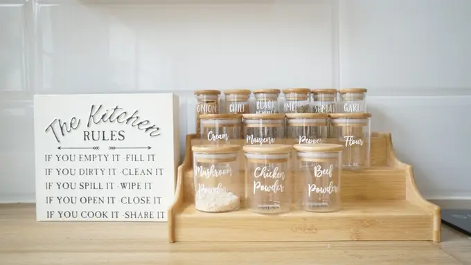 Menyimpan Bumbu Dapur