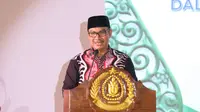 Kepala BKKBN Dr. (H.C) dr. Hasto Wardoyo, Sp.OG (K) saat peluncuran materi audiovisual di Pendopo Kabupaten Brebes, Jawa Tengah, Senin (28/11/2022).