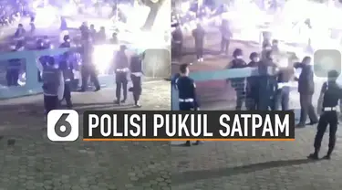 Kejadian saat Demo Tolak UU Cipta Kerja terjadi dimana-mana. Seperti video CCTV polisi pukul oknum satpam kampus viral di media sosial.