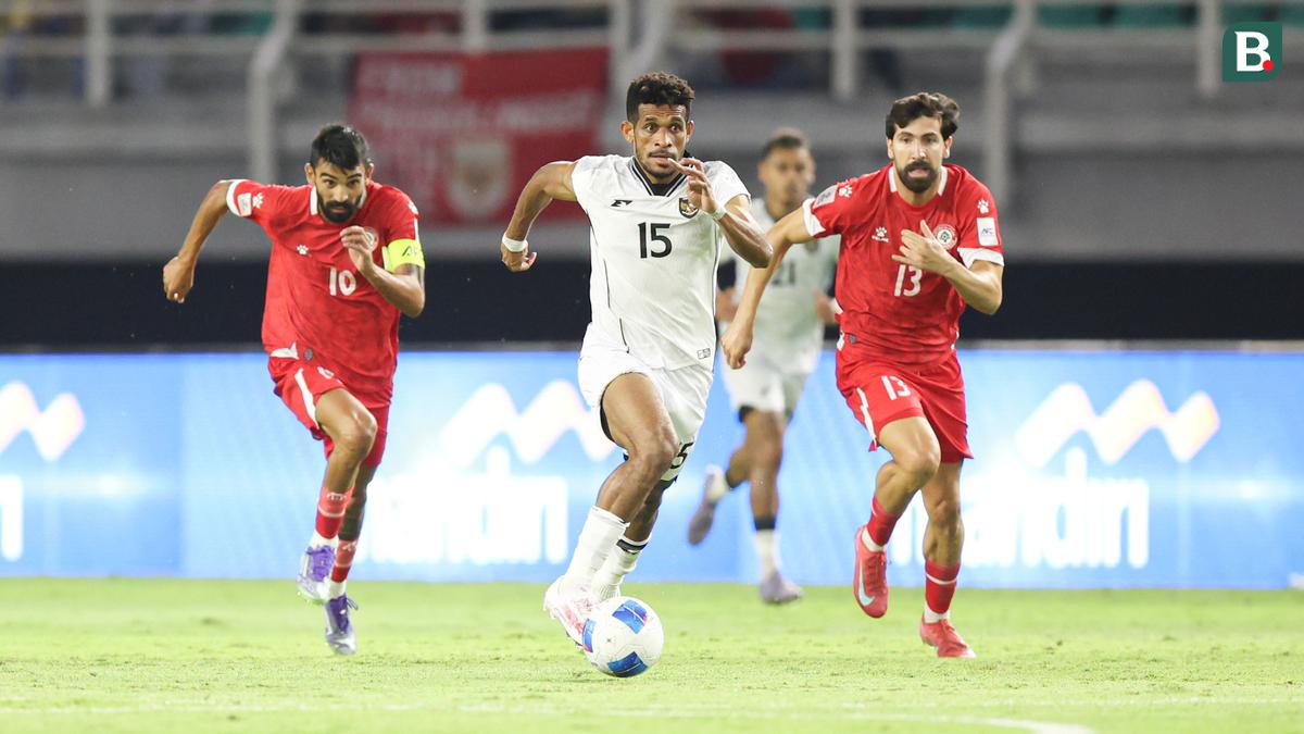 Hasil Babak Pertama Timnas Indonesia Vs Lebanon: Dominasi Total Garuda Belum Berbuah Gol