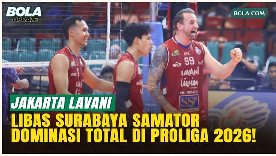 Tanpa Ampun! Jakarta Lavani Menggilas Surabaya Samator 3-0