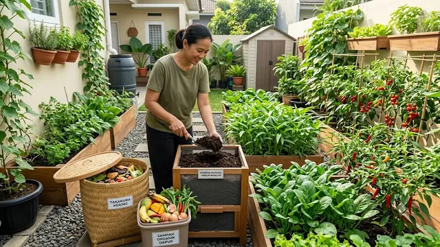 Tren Mini Food Garden 2026, Halaman Kecil Bisa Panen Sepanjang Tahun