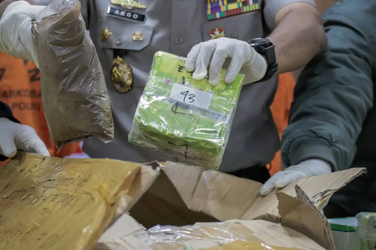 Polri Ungkap Peredaran Narkoba Jaringan Malaysia, 70 Kg Sabu Disita