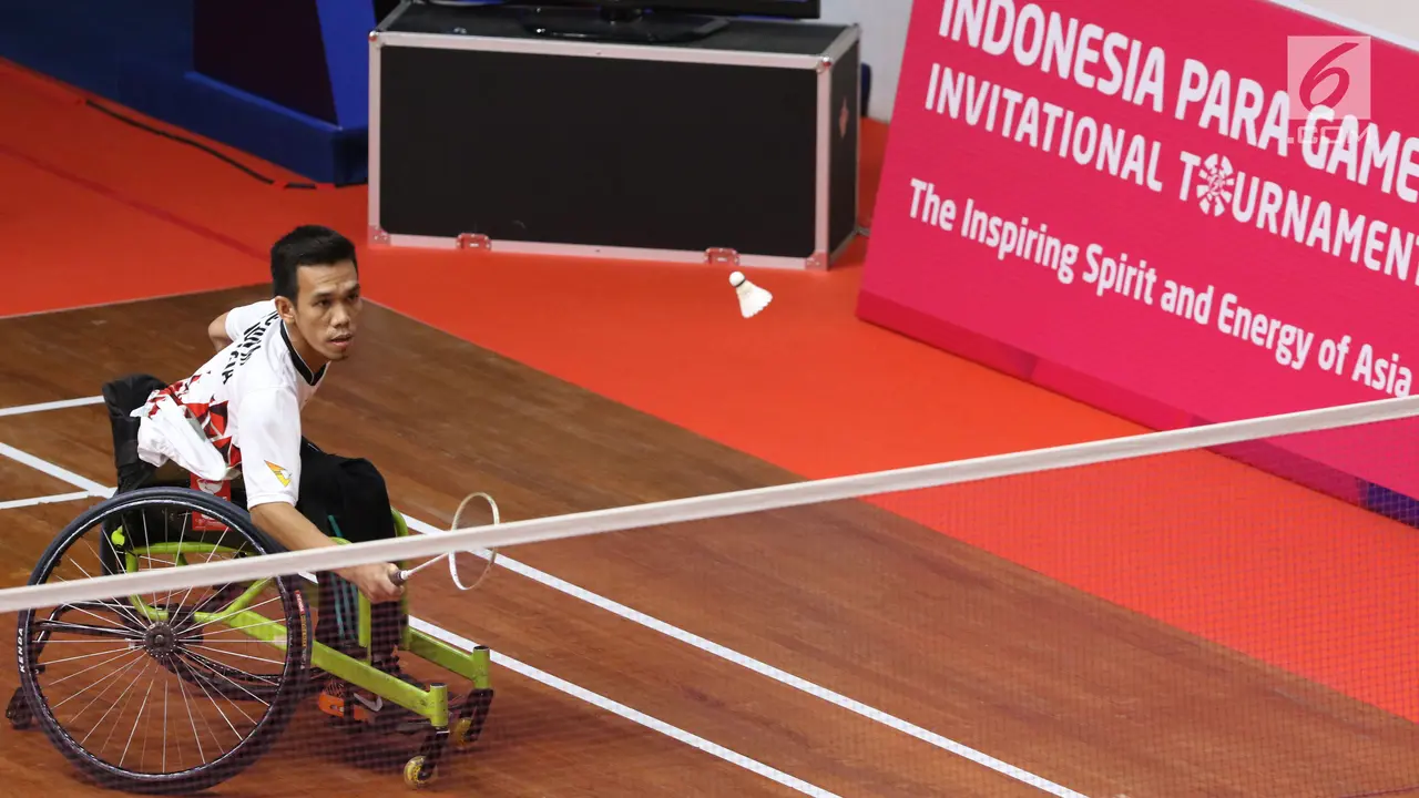 Atlet Disabilitas pada Indonesia Para Games Invitational Tournament