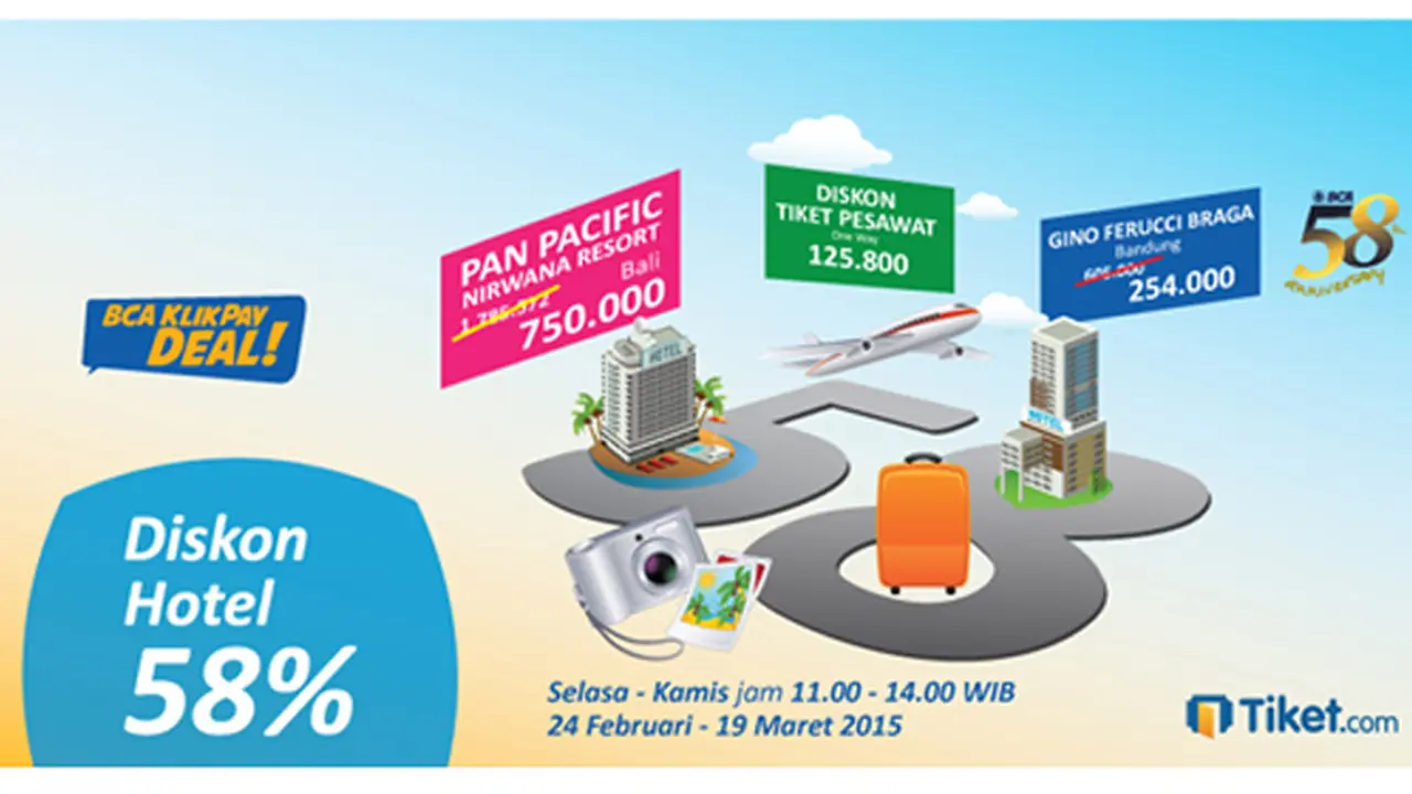 Travelling Super Murah ala BCA KlikPay