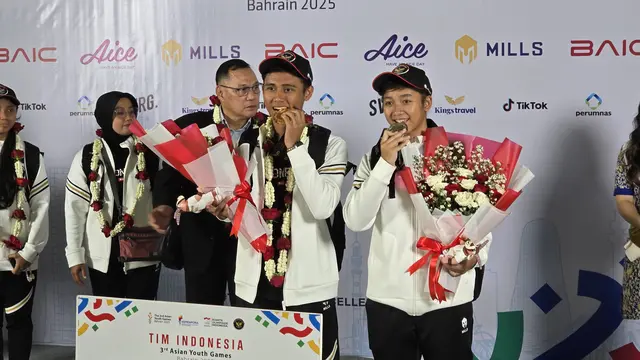 Kepulangan atlet pencak silat Indonesia dari Asian Youth Games 2025