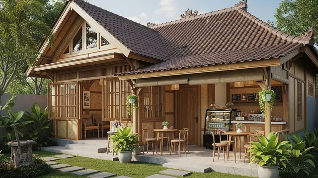 Desain Rumah Kecil tapi Nyaman untuk Usaha