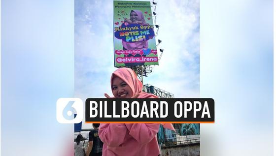 VIDEO: Curi Perhatian Idola, Kpopers Bekasi Sewa Billboard