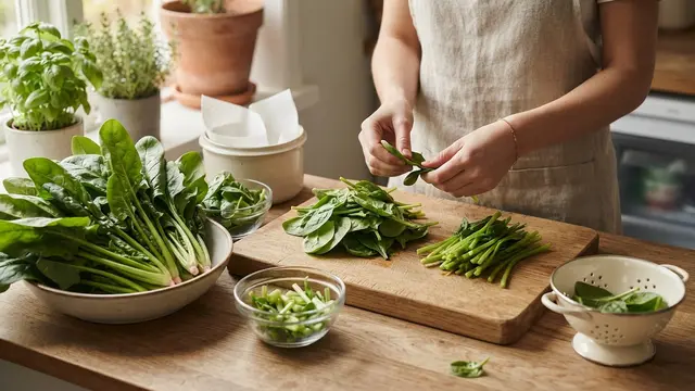 Cara Masak Bayam agar Tidak Menghitam