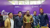 Beberapa UMK binaan Grup MIND ID yang ikut serta dalam pameran nasional yang digelar di Hall B Jakarta Convention Center, Senayan, Jakarta pada Senin (15/1/2024).