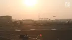 Aktivitas di Bandara Internasional Soekarno Hatta, Tangerang, Banten, Selasa (25/9). Bandara Internasional Soekarno-Hatta masuk dalam tiga kategori pemeringkatan versi Megahubs International Index 2018 OAG. (Liputan6.com/Immanuel Antonius)