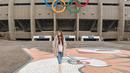<p>Bahkan, ibu satu anak ini juga turut berkunjung ke Olympic Stadium Seoul. Stadion ini juga pernah dikunjungi oleh BTS sebagai lokasi syuting variety show mereka. (Liputan6.com/IG/@audimarissa)</p>