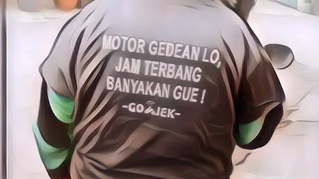 6 Tulisan di Belakang Jaket Ini Nyeleneh Pol, Bikin Ngakak