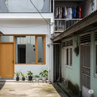 Desain Skandinavia/Rumah Ukuran 3x5 Sederhana di Gang Sempit (Sumber: gemini.com)