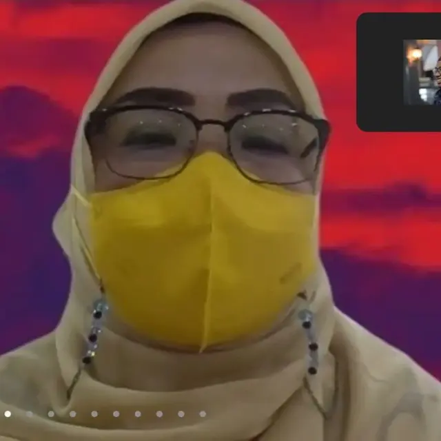 Asisten Deputi Pembiayaan Usaha Mikro Deputi Bidang Usaha Mikro Kemenkop UKM Irene Swa Suryani dalam konferensi pers, Jumat (3/6/2022).