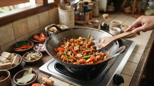 Resep Tempe Oseng Teri Medan Anti Gagal