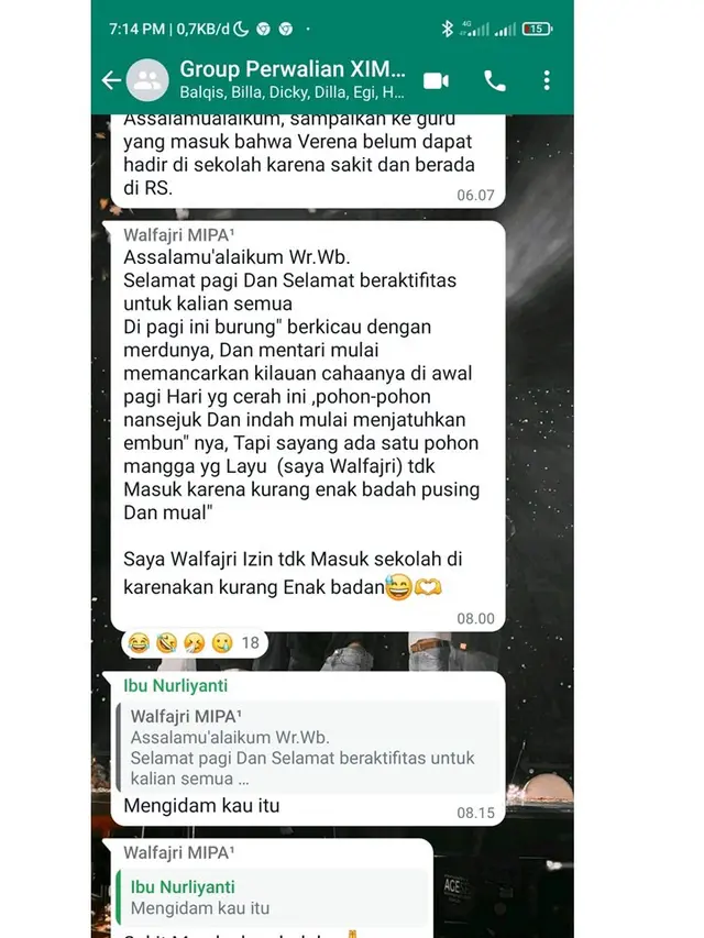 6 Potret Surat Izin Enggak Masuk Sekolah Ini Puitis Banget, Tertarik Meniru?