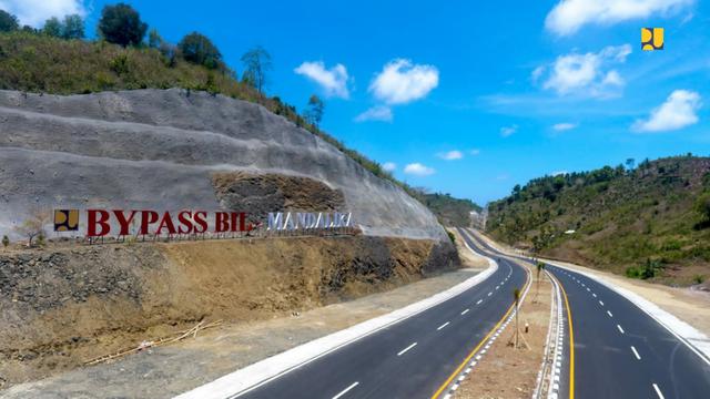 Jalan Utama Bypass Bandara Internasional Lombok (BIL)-Mandalika