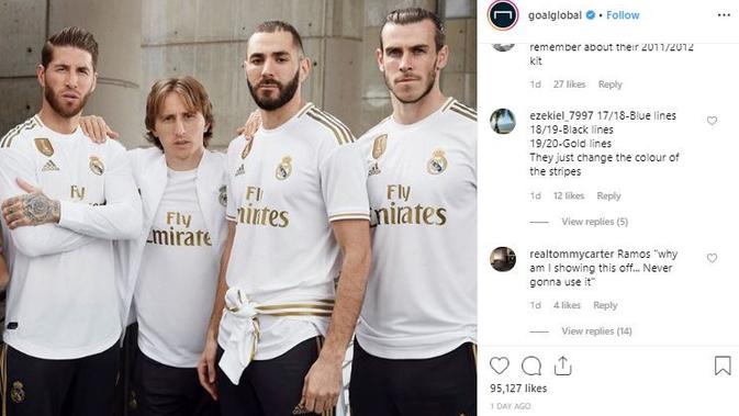 Gareth Bale foto di akun GOAL Global (Instagram GOAL)