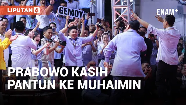 Pantun Prabowo Subianto untuk Muhaimin Iskandar