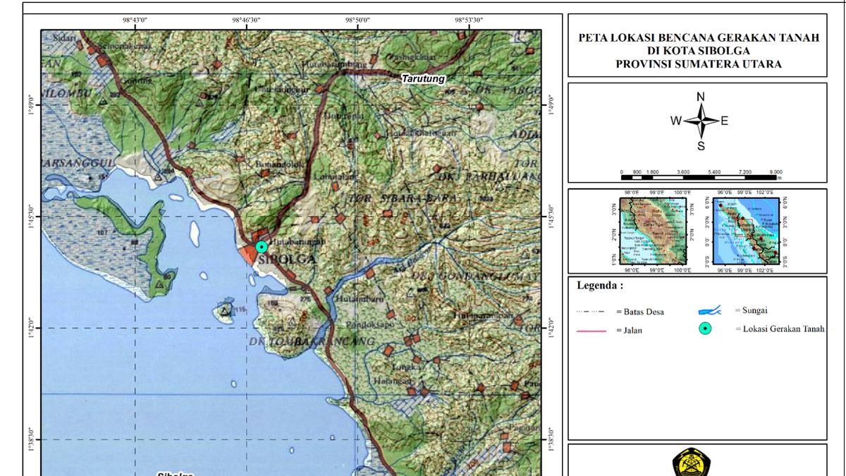Penjelasan Badan Geologi soal Faktor-Faktor Pemicu Longsor di Sibolga Sumut