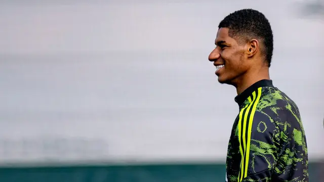 Foto: Penampakan Marcus Rashford di Sesi Latihan MU, Setan Merah Makin Pede Hadapi Sevilla di Liga Europa